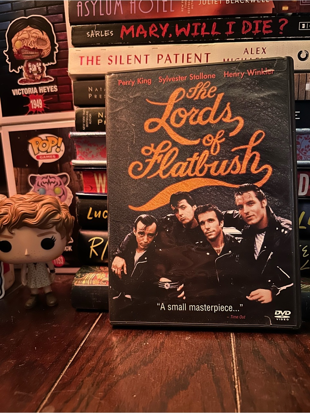 The Lords of Flatbush DVD — Black with Orange Title